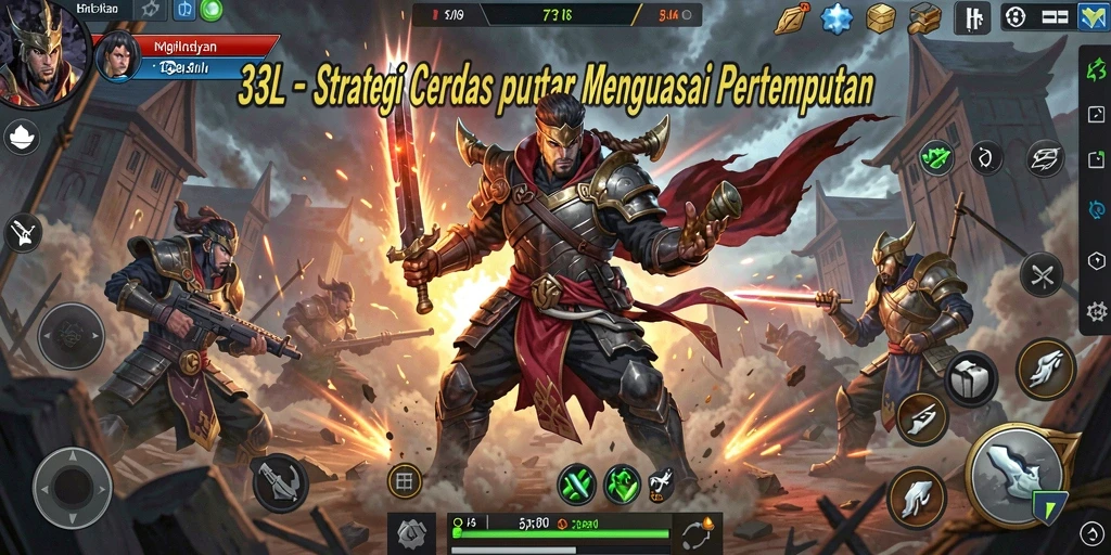 Tampilan gameplay <strong>33L</strong> dengan pertempuran strategis yang mendebarkan.