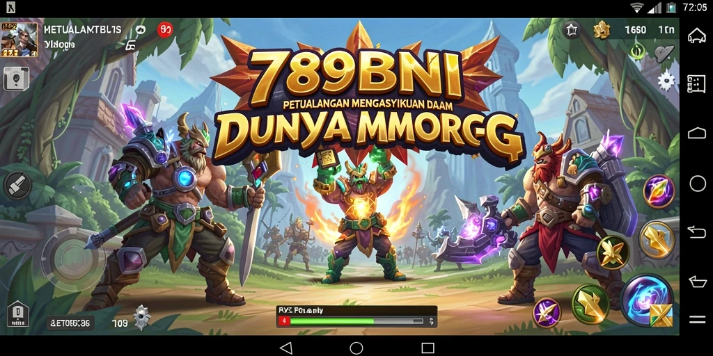 Gameplay seru dalam dunia fantasi 789BNI yang mengasyikkan.