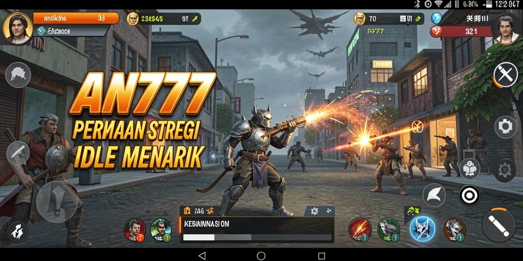 Tangkapan layar AN777 menampilkan pengalaman gameplay santai dan strategi yang menarik.