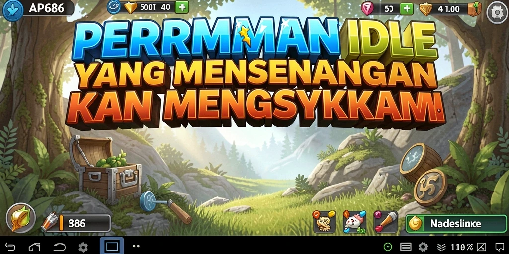 Tampilan gameplay seru dan menarik dalam AP686.