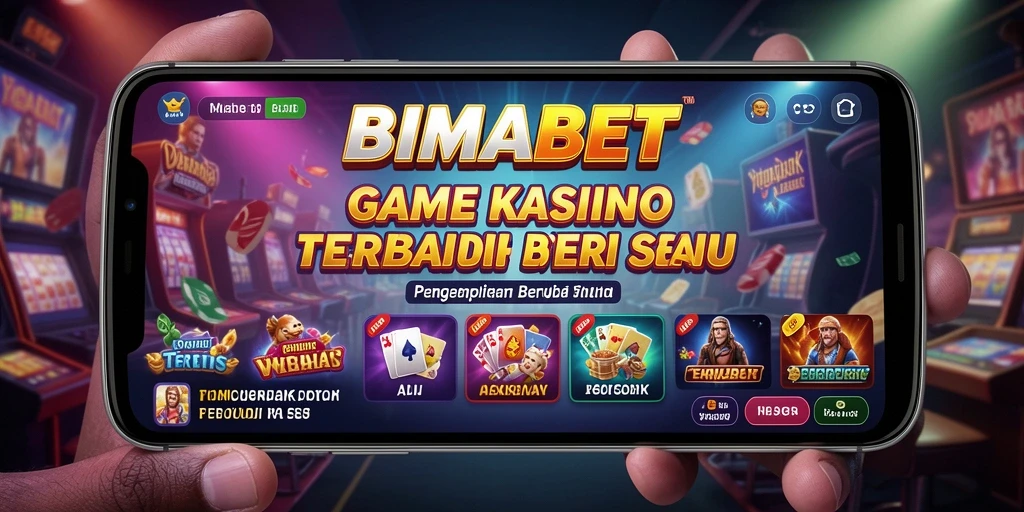 Tampilan gameplay seru di BIMABET dengan berbagai permainan kasino.
