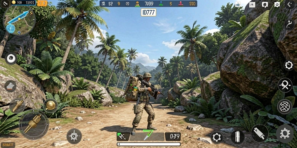 Gameplay dinamis dan interaktif dalam ID777 yang menarik.