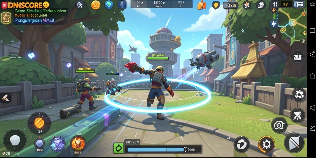 Tampilan gameplay <strong>IDNSCORE</strong> yang menakjubkan dan interaktif.