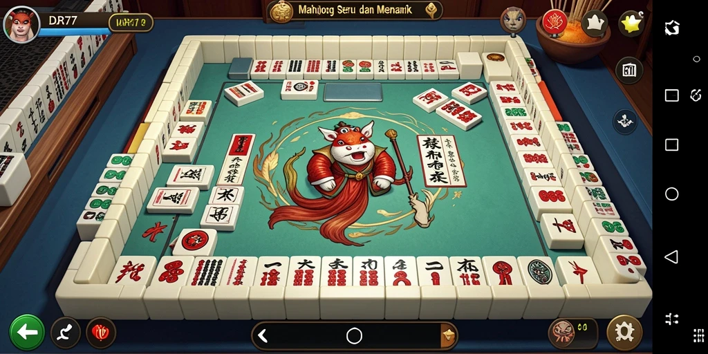 Tampilan gameplay Mahjong yang seru dan menantang di IDR77.