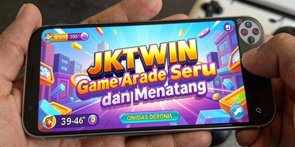 Tampilan gameplay JKTWIN yang penuh aksi dan tantangan.