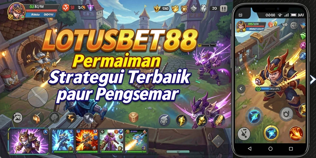 Tampilan screenshot LOTUSBET88 menampilkan intensitas gameplay Strategy yang mendebarkan.