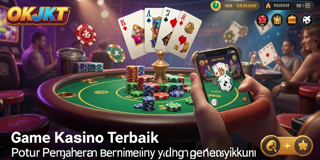 Screenshot menunjukkan gameplay mendebarkan dari kasino yang mengasyikkan.
