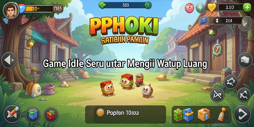 Gameplay PPHOKI yang menenangkan dan menarik.