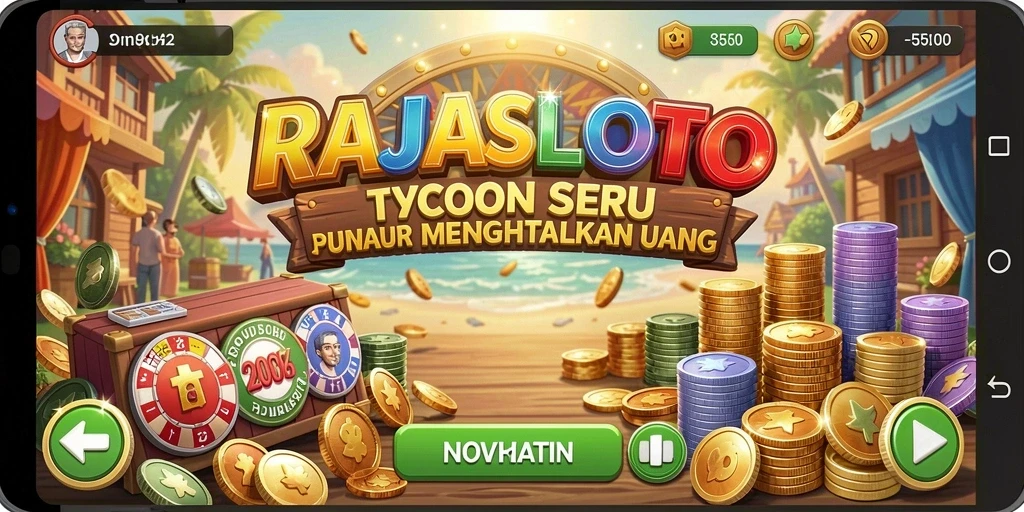 Tampilan menarik dari gameplay RAJASLOTO yang penuh dengan strategi.