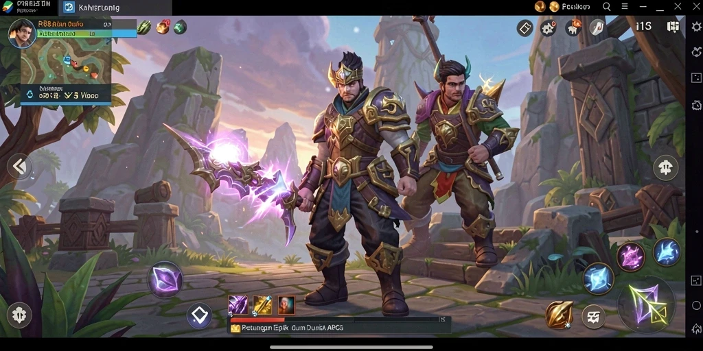 Gameplay seru RK88 dengan pertarungan epik dan grafis menawan.