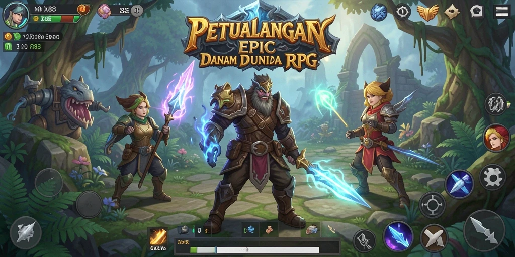 Screenshot gameplay <strong>X88</strong> yang menampilkan karakter heroik dalam pertempuran menegangkan.